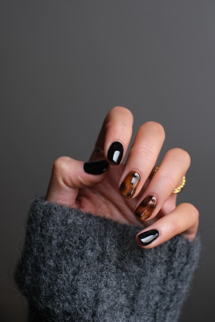 Beautiful nail art and manicure
